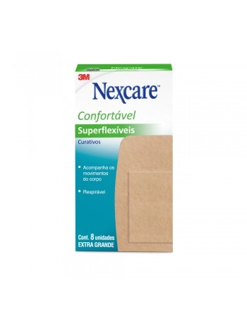 CURATIVO SUPERFLEXIVEL JOELHO & COTOVELO 08 UN. NACIONAL/ HB004311500