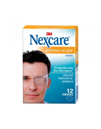 PROTETOR OCULAR ADULTO 82MM X 57 MM 12 UN/ HB004444350