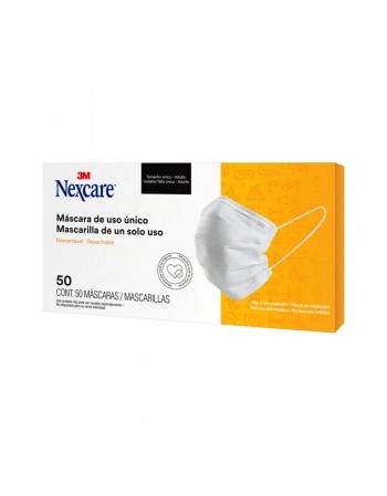 MASCARA DESCARTAVEL TRIPLA CAMADA 50 UN/ 70007059416