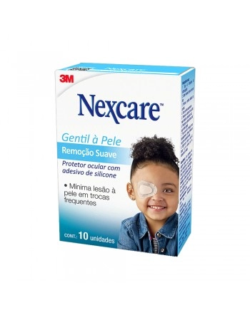 PROTETOR OCULAR INFANTIL REMOCAO SUAVE 50MM X 60MM 10 UN/ HB004661094