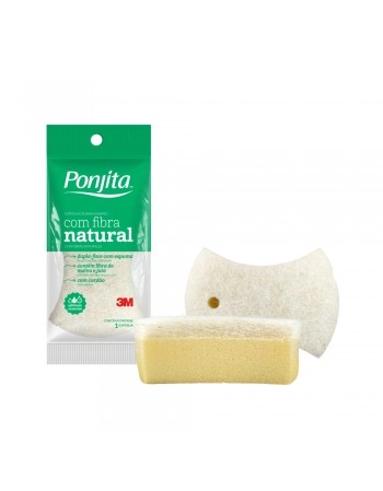 ESPONJA BANHO DUPLA FACE FIBRA NATURAL/ HB004362628