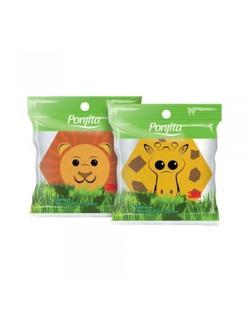 ESPONJA PARA BANHO ANIMAIS PONJITA/ HB004608004