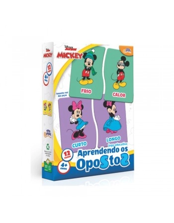JG APRENDENDO OS OPOSTOS MICKEY/8073