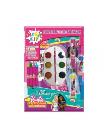 SUPER PACK - LER, COLORIR E BRINCAR BARBIE/04354