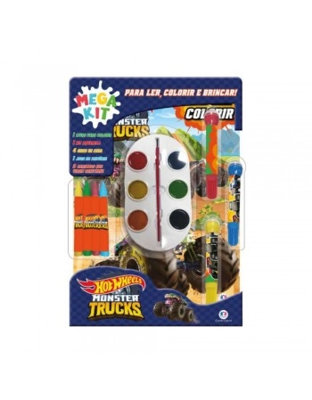 SUPER PACK - LER, COLORIR E BRINCAR HOT WHEELS/04385