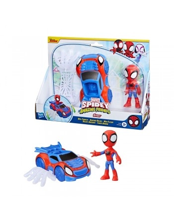 VEICULO E FIGURA SPIDEY WEB CRAWLER/F7454