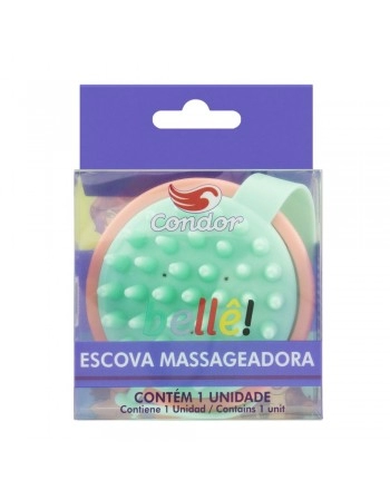 ESCOVA MASSAGEADORA CAPILAR BELLE / 8316 / 973164
