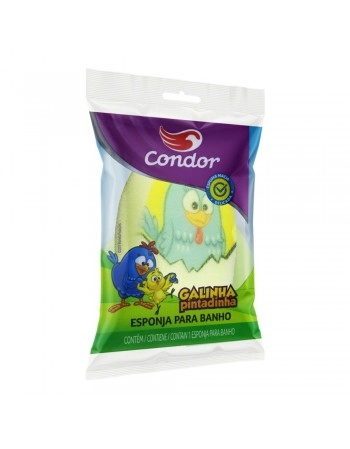 ESPONJA DE BANHO GALINHA PINTADINHA 8516 / 98767