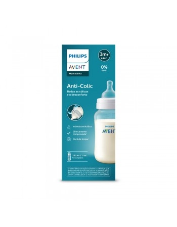 MAMAD ANTI COL 330ML TRANSP/SCY106/01