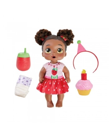 BABY ALIVE FESTA DE ANIVERSARIO NEGRA BERRY/G0342