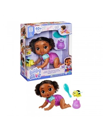 BABY ALIVE ENGATINHA E BRINCA NEGRA BERRY/F9711