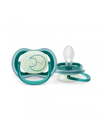 CHUP ULTRA AIR NOTURNA INDIVIDUAL DECORADA 6-18M VERDE/SCF377/02