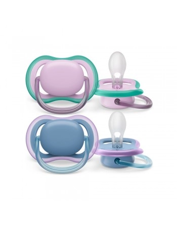 CHUP ULTRA AIR DUPLA LISA 6-18M AZUL E ROSA/SCF085/34