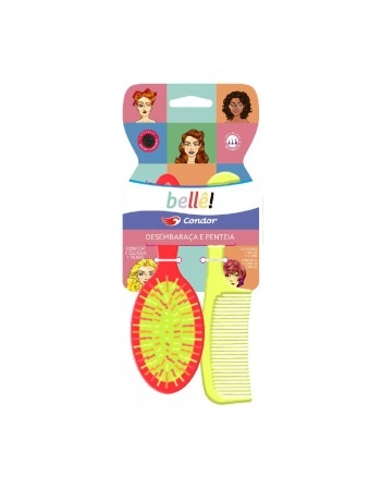 PACK BELLE ESCOVA OVAL CAB+PENTE 9729/973992