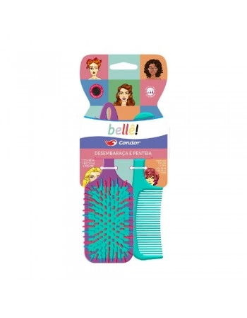 PACK BELLE ESCOVA RAQ CAB+PENTE 9730/973993