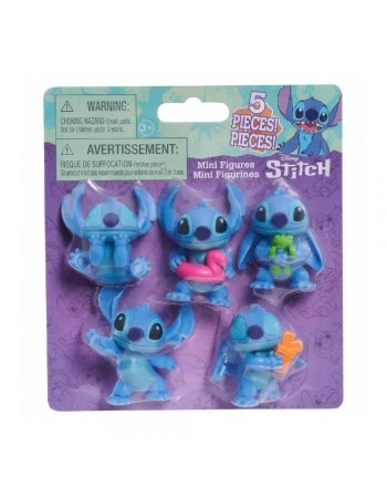 FIG STITCH C/5 MINI FIGURAS 2,25"/3989