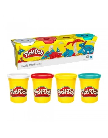 PLAY-DOH C/4 POTES SORT/G0861