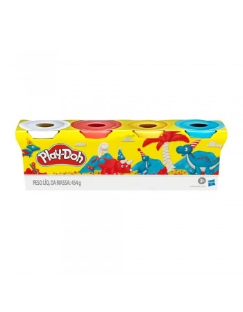 PLAY-DOH C/4 POTES SORT/G0861