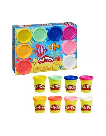 PLAY-DOH 8 POTES CLASSIC RAINBOW /G1887