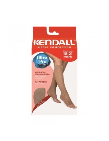 MEIA KENDALL MEDIA COMPRESSAO 3/4 S/PONTA MEL G/411873