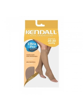 MEIA KENDALL ALTA COMPRESSAO 3/4 S/PONT MEL G/411883