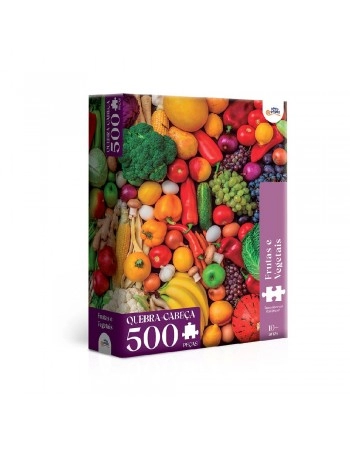 FRUTOS - QUEBRA CABEÇA 500 PEÇAS/8086