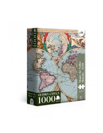 MAPA - QUEBRA CABEÇA 1000 PEÇAS/8090