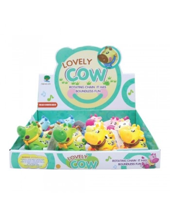 DISPLAY C/ 12 VACAS COLORIDAS MOVIDO A CORDA/1062