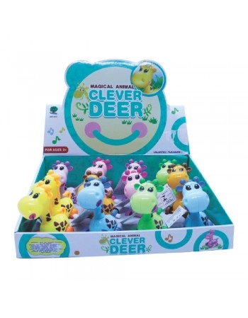 DISPLAY C/ 12 GIRAFAS MOVIDAS A CORDA/1065