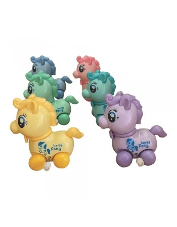 DISPLAY C/ 12 UNICORNIO COLORIDO MOVIDO A CORDA/1061