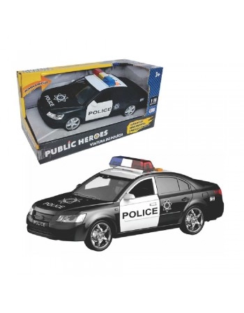 POLÍCIA C/LUZ, SOM E FRICÇÃO 1:16/431