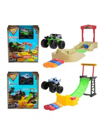 CARRO MONSTER JAM PLAYSET RAMPA C/LANCADOR 1:72 SORT/3345