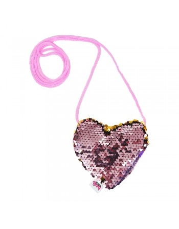 STYLEBOLSA GLITTER CORAÇÃO COM GLOSS LABIAL SORT/MK100