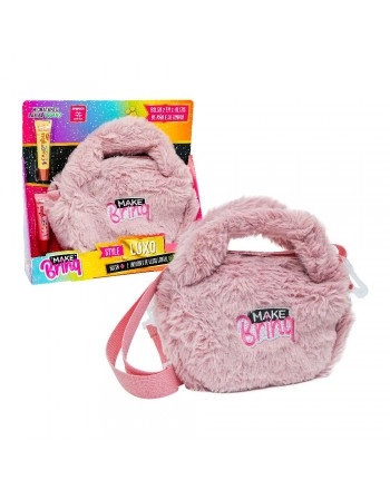 STYLE LUXOBOLSA PLUSH COM ESMALTE, GLOSS LABIAL, SET DE SOMBRA E BLUSH/MK103