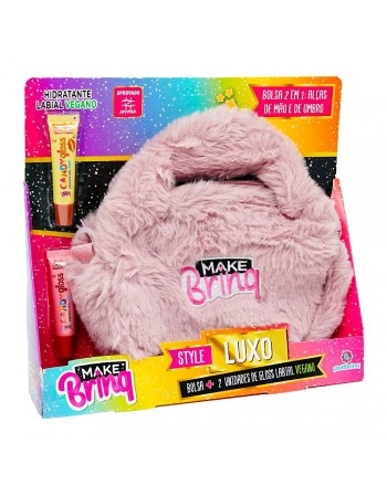 STYLE LUXOBOLSA PLUSH COM ESMALTE, GLOSS LABIAL, SET DE SOMBRA E BLUSH/MK103