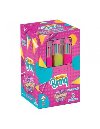 DISPLAY C/ 24 CANETAS MULTI PLUSH COLOR / SB07