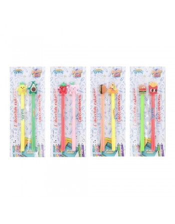 DISPLAY C/12 CANETAS FOOD DUO DIVERTIDA /SCB78