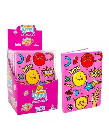 DISPLAY C/6 CADERNOS EMOJI /SCB96