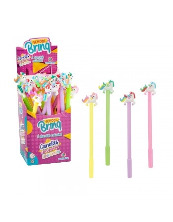DISPLAY C/20 CANETA UNICORNIO DIVERTIDO / SB010