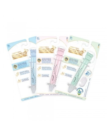 DISPOSITIVO P/LAVAGEM NASAL NOSEWASH PROTECT SENSE 10MML - URSO VERDE/NWPSVD01