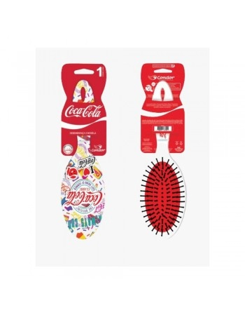 ESCOVA DE CABELO OVAL COCA COLA 6894/973717
