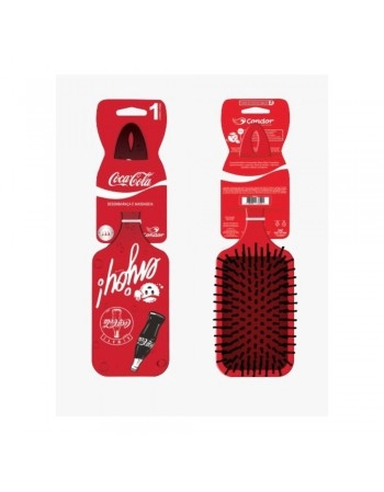 ESCOVA DE CABELO RAQUETE COCA COLA 6893/973716