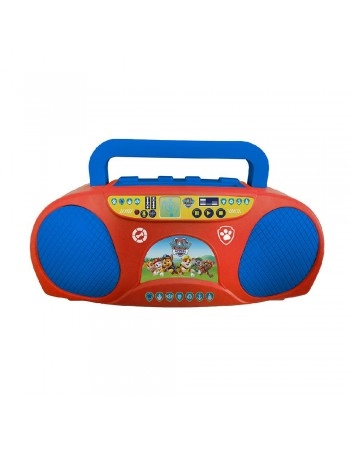 BOOMBOX E KARAOKE PATRULHA CANINA INFANTIL - PILHAS INCLUSAS/1971