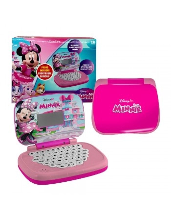 MINIGAME LAPTOP MINNIE COM TELA INCORPORADA - PILHAS INCLUSAS/72012