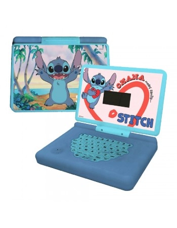 MINIGAME NOTEBOOK STITCH COM TELA INCORPORADA - PILHAS INCLUSAS/32040