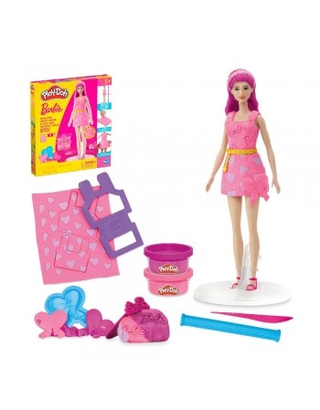 PLAY-DOH BARBIE CORACOES E CABELO/G1357