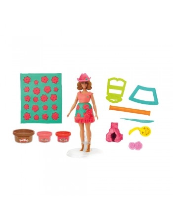 PLAY-DOH BARBIE DOLL COUNTRY CUTIE BCA / G1360
