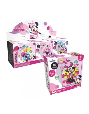 DISPLAY C/06 MINI QUEBRA-CABECA MINNIE - MADEIRA/811079