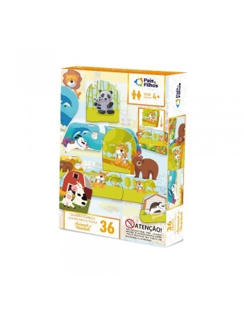 QC 36 PCS - ANIMAIS E HABITATS/792413