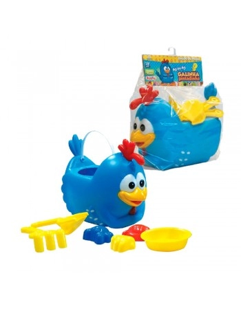 BALDE PRAIA GALINHA PINTADINHA/9687